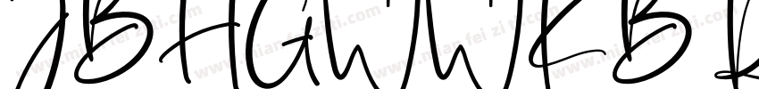 JBHGWWKB Regular字体转换